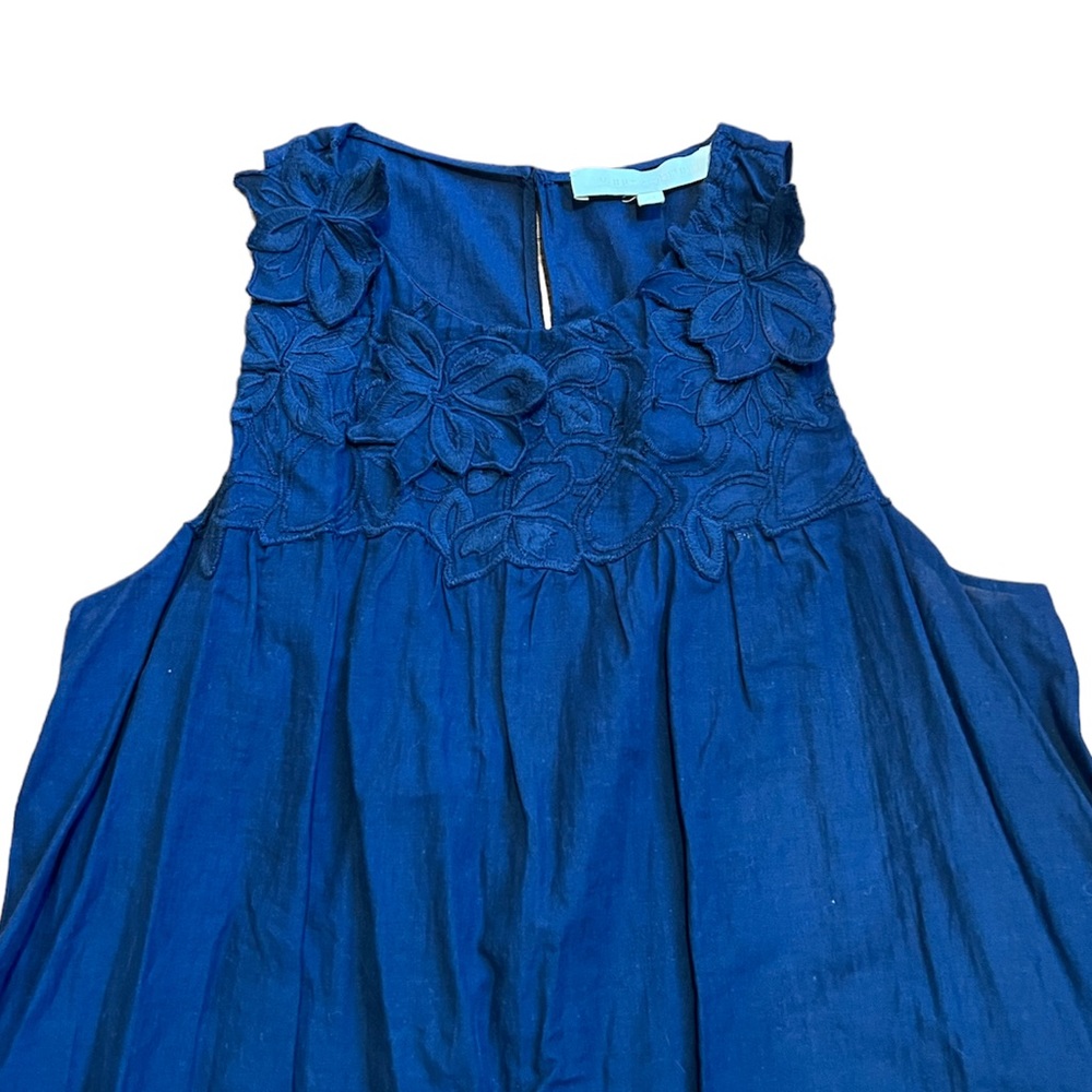 Vanessa Bruno***Navy Floral Brocade Top***F36 US 2-4 $260